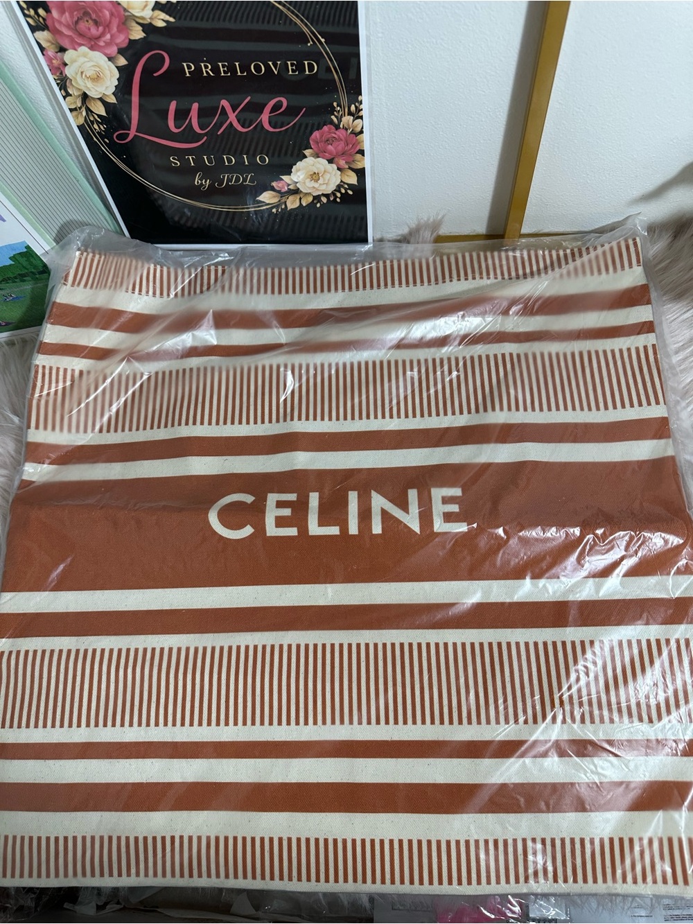 Extra Large Celine GWP tote bag